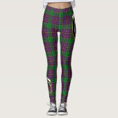Scotstee Clan Logan Crest Tartan Vrouwen Leggings (Voorkant)