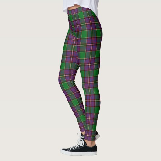 Scotstee Clan Logan Tartan Leggings vrouwen (Links)