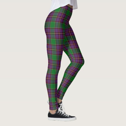 Scotstee Clan Logan Tartan Leggings vrouwen (Rechts)