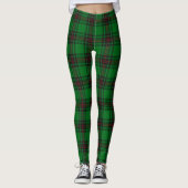 Scotstee Clan Logie Tartan Vrouwen Leggings (Voorkant)