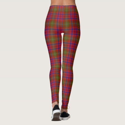 Scotstee Clan Lumsden Moderne Tartan Vrouwelijke L Leggings (Achterkant)