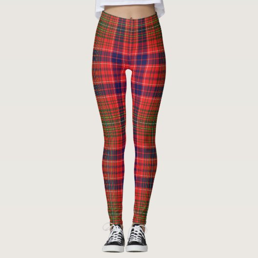Scotstee Clan Lumsden Tartan Vrouwen Leggings (Voorkant)