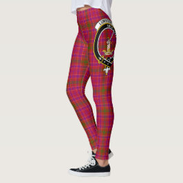 Scotstee Clan Lumsden van Clova Crest Tartan Vrouw Leggings