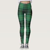Scotstee Clan MacArthur Ancient Crest Tartan Women Leggings (Voorkant)