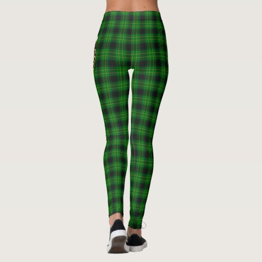 Scotstee Clan MacArthur Ancient Hunting Crest Leggings (Achterkant)