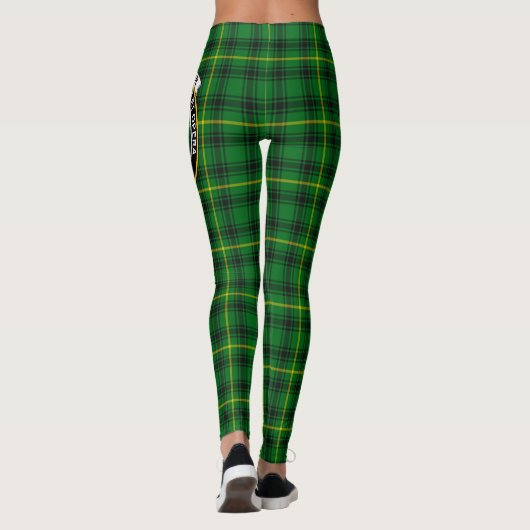 Scotstee Clan MacArthur Crest Tartan Women Legging (Achterkant)