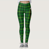 Scotstee Clan MacArthur Crest Tartan Women Legging (Voorkant)