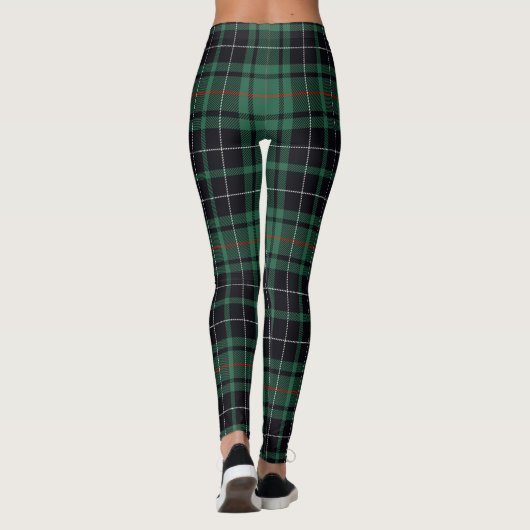 Scotstee Clan MacAulay Hunting Tartan Women Leggings (Achterkant)