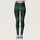 Scotstee Clan MacAulay Hunting Tartan Women Leggings (Voorkant)