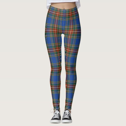 Scotstee Clan MacBeth Ancient Tartan Women Legging (Voorkant)
