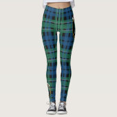 Scotstee Clan MacCallum Ancient Crest Tartan Vrouw Leggings (Voorkant)