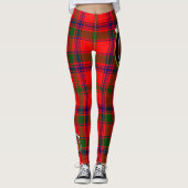 Scotstee Clan MacColl Crest Tartan Vrouwen Legging (Voorkant)