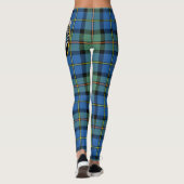 Scotstee Clan MacCorquodale Crest Tartan Vrouwen Leggings (Achterkant)