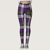 Scotstee Clan MacDonald Dress Modern Crest Tartan Leggings (Voorkant)