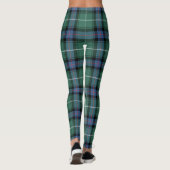 Scotstee Clan MacDonald van de eilanden die jagen  Leggings (Achterkant)