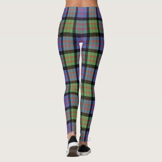 Scotstee Clan Macdonald van Ranald Crest Tartan Leggings (Achterkant)