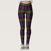 Scotstee Clan MacDonell van Glanarry Modern Tartan Leggings (Voorkant)