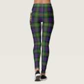 Scotstee Clan MacDonell van Glengarry Crest Tartan Leggings (Achterkant)