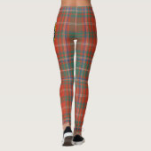 Scotstee Clan MacDougall Ancient Crest Tartan Wome Leggings (Achterkant)