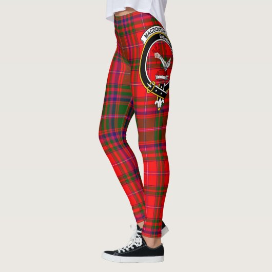 Scotstee Clan MacDougall Crest Tartan Vrouwen Leggings (Links)