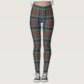 Scotstee Clan MacDuff jaagt oudere Tartan-vrouwen Leggings (Voorkant)