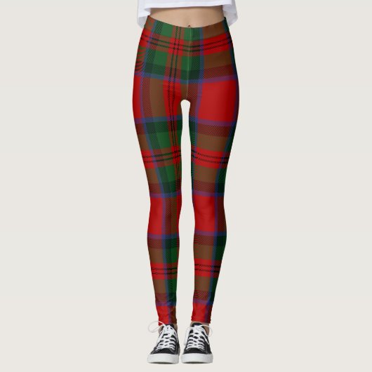 Scotstee Clan MacDuff Tartan Leggings vrouwen (Voorkant)