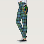 Scotstee Clan MacEwen Ancient Crest Tartan Vrouwen Leggings (Links)