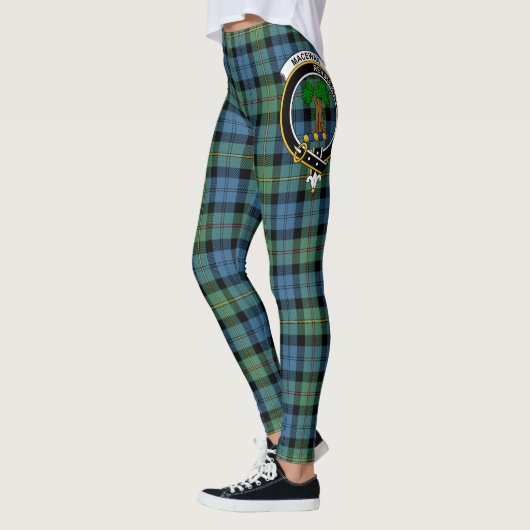 Scotstee Clan MacEwen Ancient Crest Tartan Vrouwen Leggings (Links)