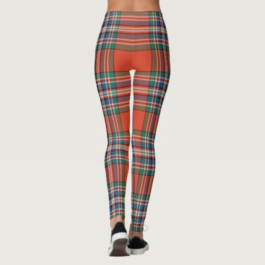 Scotstee Clan MacFarlane Ancient Tartan Vrouwen Leggings (Achterkant)