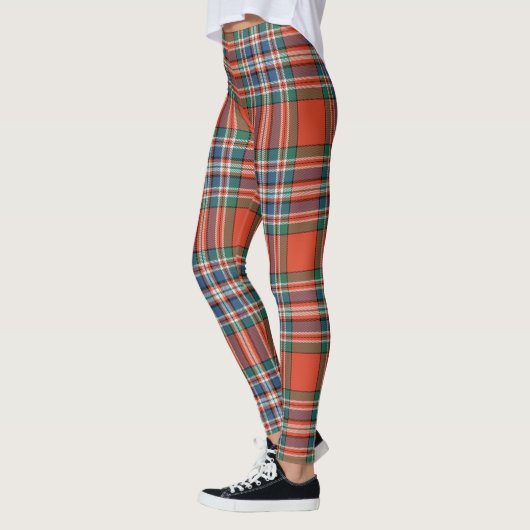 Scotstee Clan MacFarlane Ancient Tartan Vrouwen Leggings (Links)