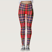 Scotstee Clan MacFarlane Modern Crest Tartan Vrouw Leggings (Voorkant)