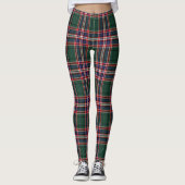 Scotstee Clan MacFarlane Tartan Leggings vrouwen (Voorkant)
