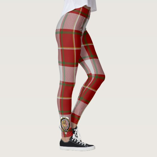 Scotstee Clan MacFie Crest Tartan Vrouwen Leggings (Rechts)