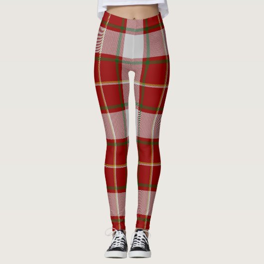 Scotstee Clan MacFie Tartan Leggings vrouwen (Voorkant)