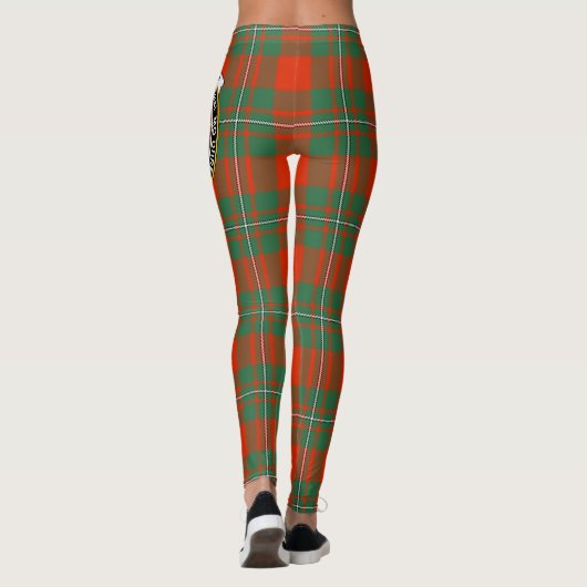 Scotstee Clan MacGregor Ancient Crest Tartan Vrouw Leggings (Achterkant)