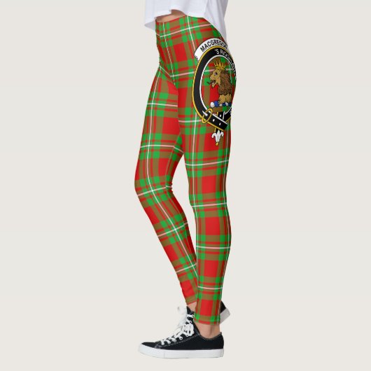 Scotstee Clan MacGregor Crest Tartan Women Legging (Links)