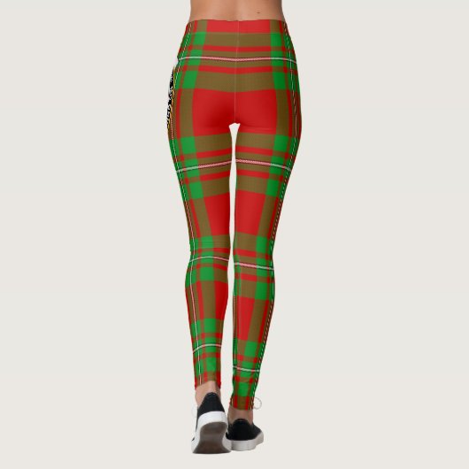 Scotstee Clan MacGregor Modern Crest Tartan Vrouwe Leggings (Achterkant)