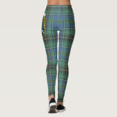 Scotstee Clan MacInnes Ancient Crest Tartan Vrouwe Leggings (Achterkant)
