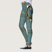 Scotstee Clan MacInnes Ancient Crest Tartan Vrouwe Leggings (Links)