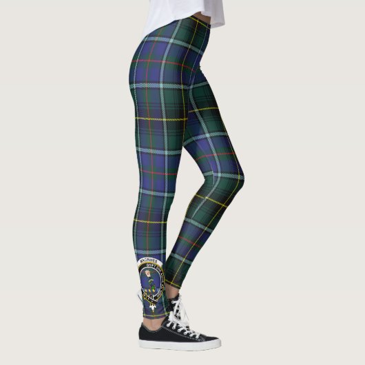 Scotstee Clan MacInnes Modern Crest Tartan Vrouwen Leggings (Rechts)