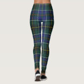Scotstee Clan MacInnes Modern Tartan Vrouwen Legge Leggings (Achterkant)