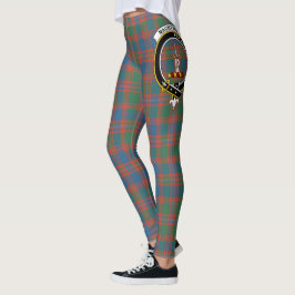 Scotstee Clan MacIntyre Ancient Crest Tartan Vrouw Leggings