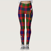 Scotstee Clan MacIntyre Crest Tartan Leggen Leggings (Voorkant)