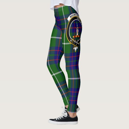 Scotstee Clan MacIntyre Hunting Modern Crest Tarta Leggings (Links)