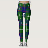 Scotstee Clan MacIntyre Hunting Modern Tartan Wome Leggings (Voorkant)