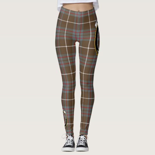 Scotstee Clan MacIntyre Hunting Weathered Crest Leggings (Voorkant)
