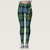 Scotstee Clan MacKay Ancient Crest Tartan Vrouwen Leggings (Voorkant)