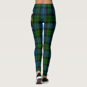 Scotstee Clan MacKay Crest Tartan Vrouwen Leggings (Achterkant)