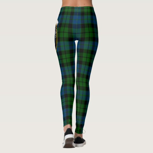 Scotstee Clan MacKay Crest Tartan Vrouwen Leggings (Achterkant)