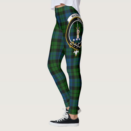 Scotstee Clan MacKay Crest Tartan Vrouwen Leggings (Links)